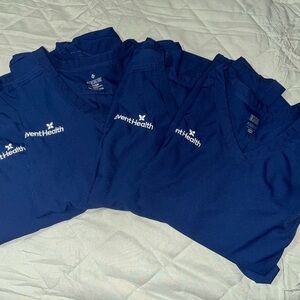 4- Med Couture Navy Medical Scrub Top